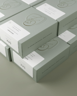 Rendering of several coffee boxes stacked on top of each other